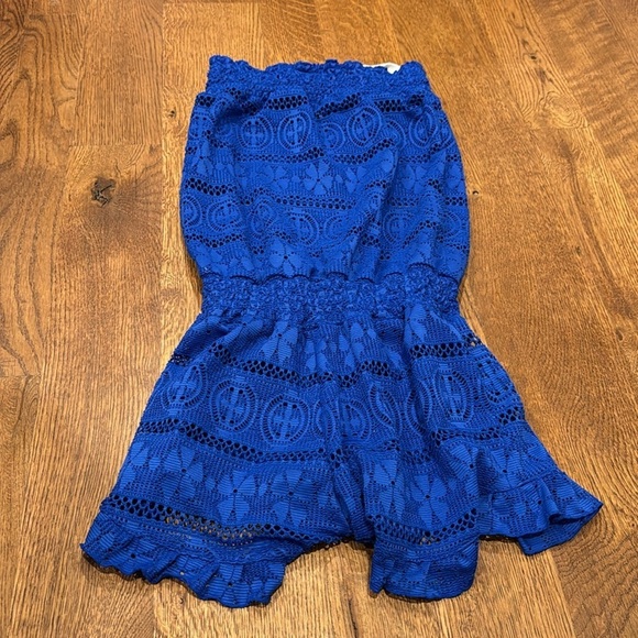 Coral&Reef Girls Romper Blue Size 12 - Picture 3 of 3